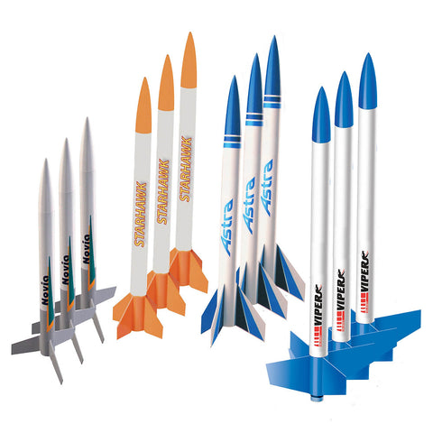 Quest Multi-Rocket Classroom Value Pack 12 Rockets - Q5478